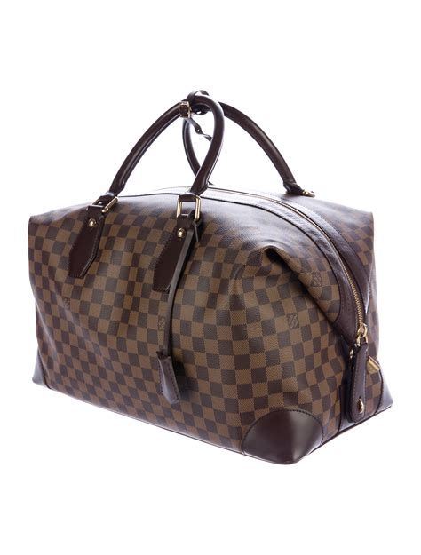 louis vuitton damier duffle bag